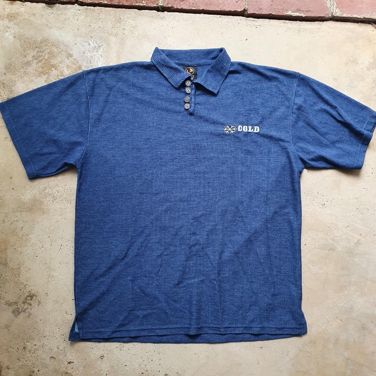 Vintage Carlton Cold Beer promo polo shirt. Dope... - Depop