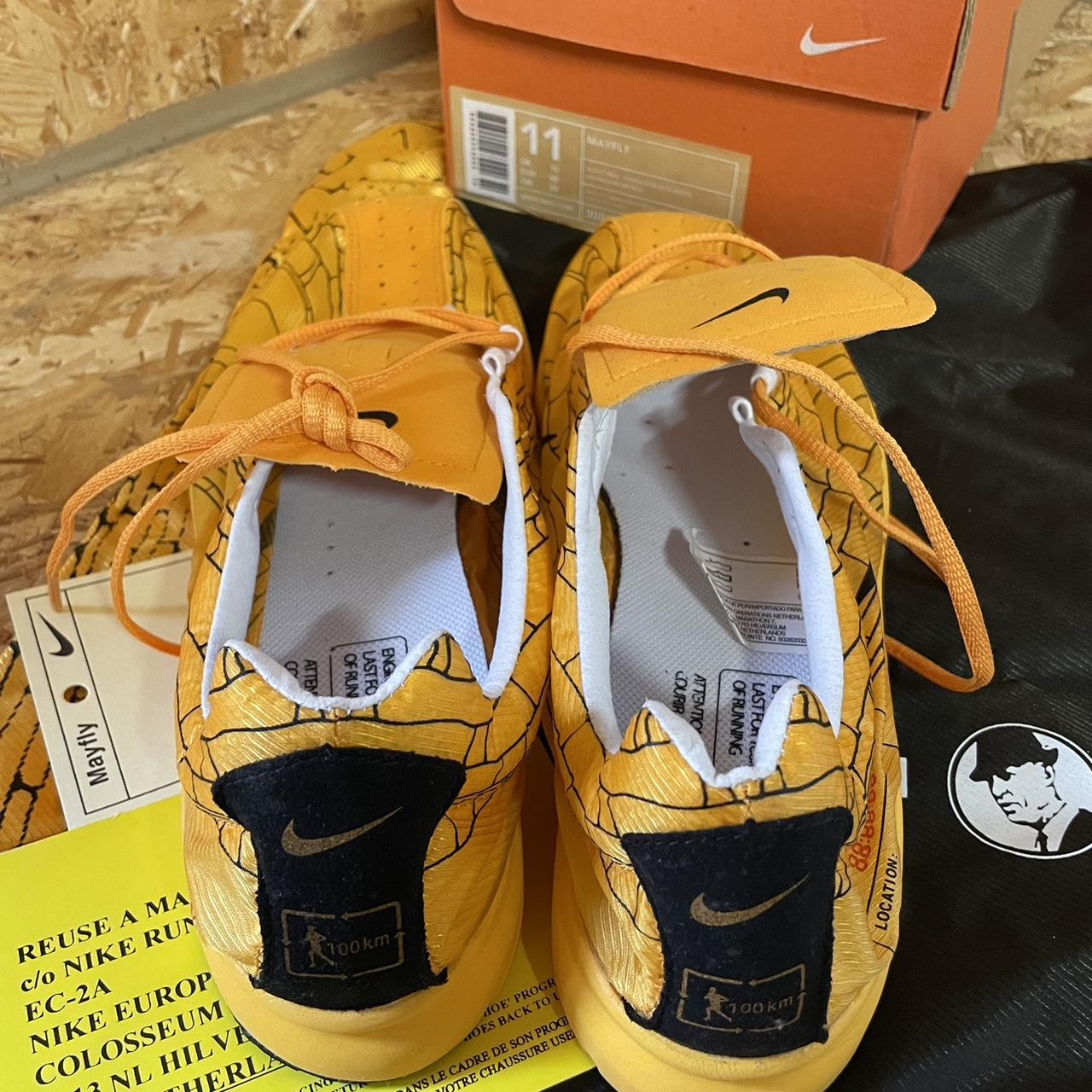 Nike mayfly yellow hotsell