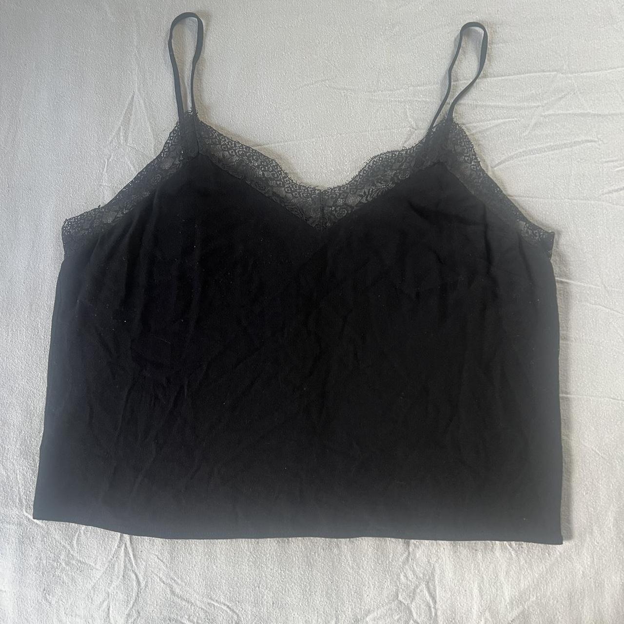 Black lace tank top forever 21 online