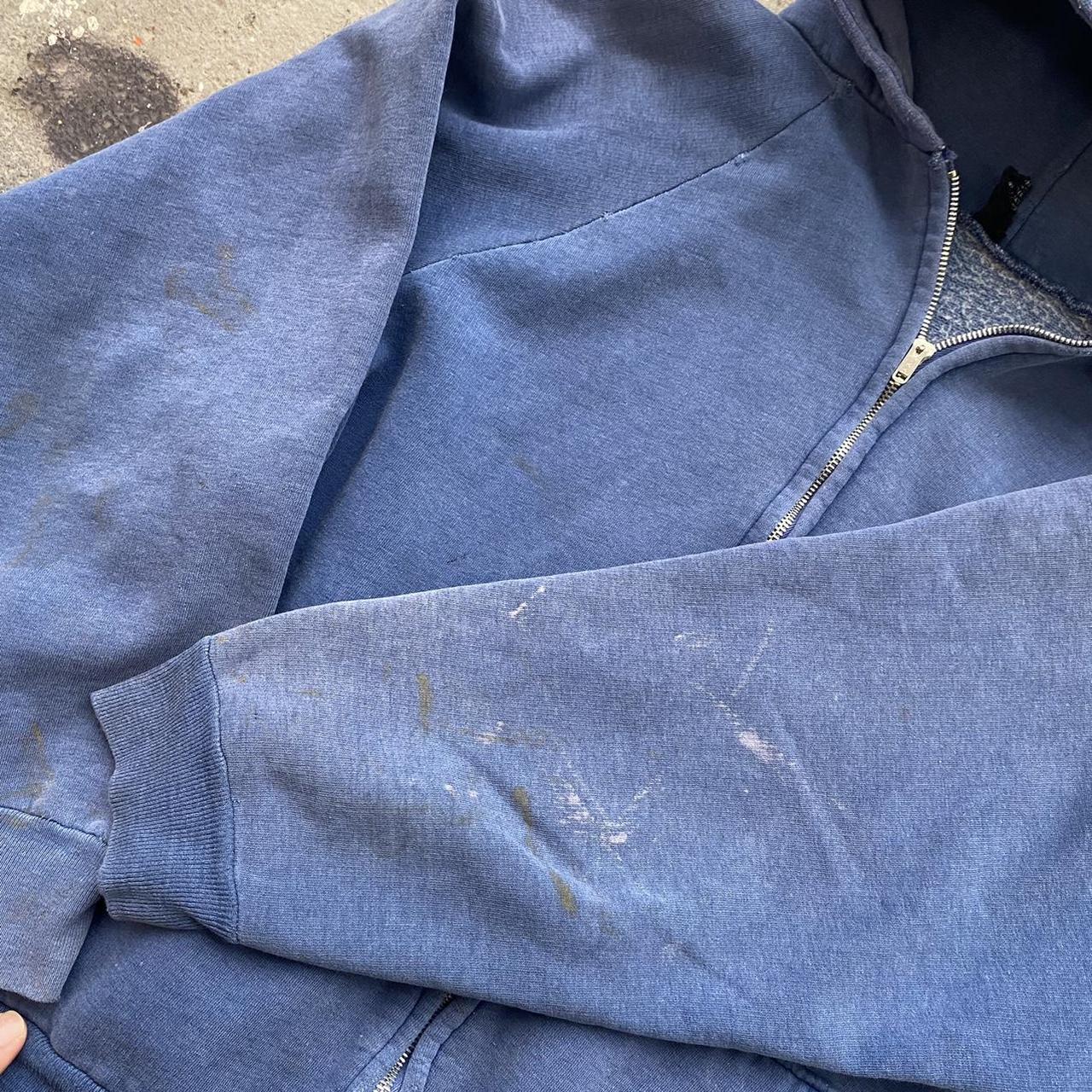 JCPenney Men's Blue Hoodie Depop