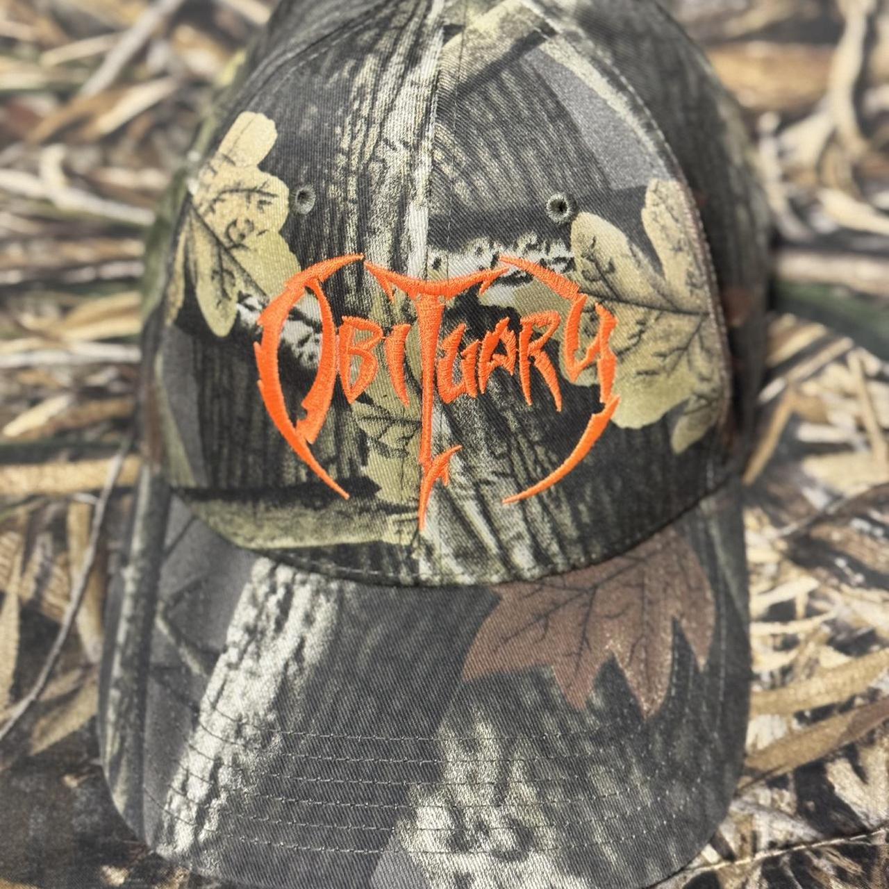 Obituary camo hat. Otto&mldr; - Depop