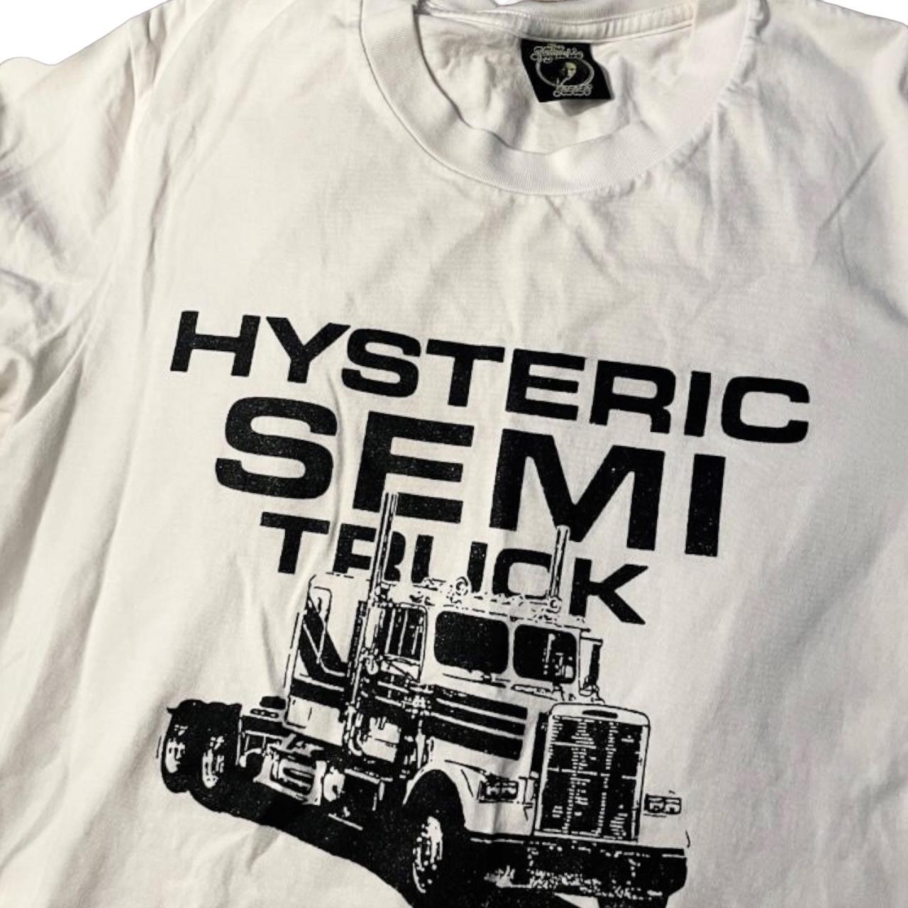 Hysteric Glamour Men's Black and White T-shirt