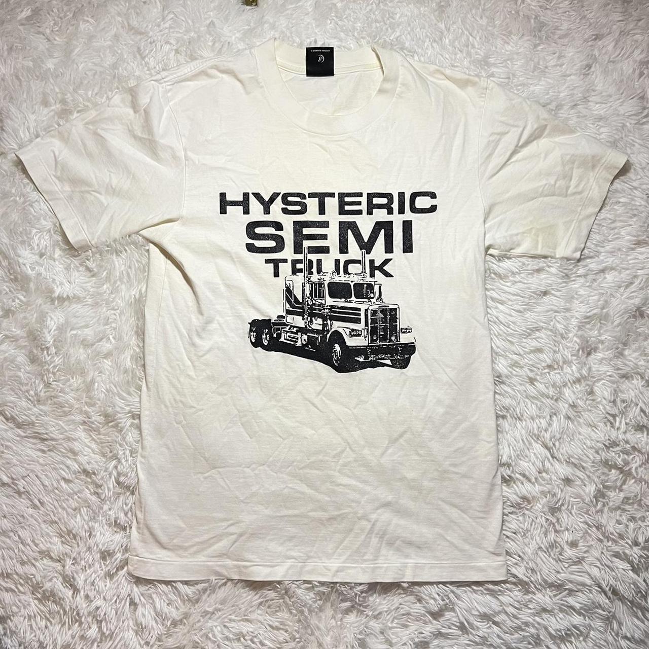 Hysteric Glamour Men's Black and White T-shirt (2)