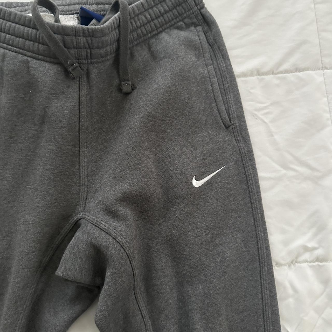 Nike dark gray joggers size small Depop