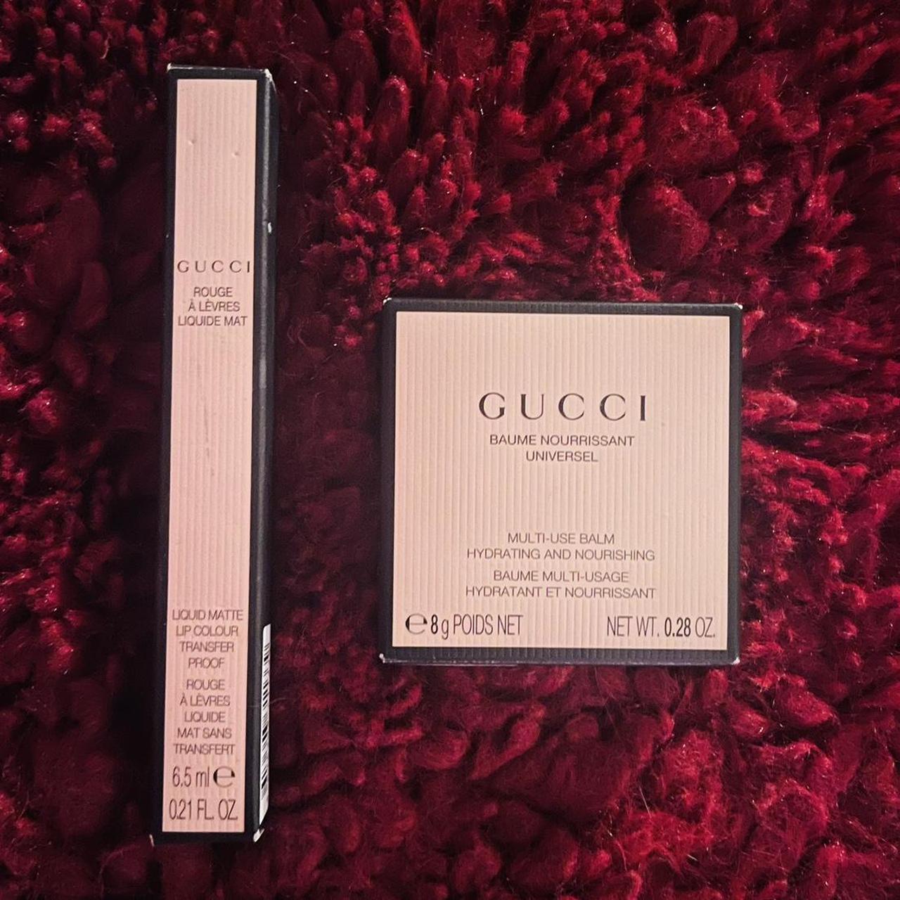 Gucci beauty lipstick set! Multi use Lip balm &... Depop