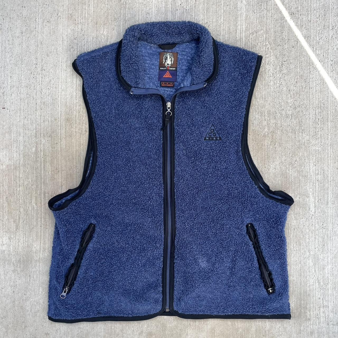 Vintage Nike ACG fleece vest Depop