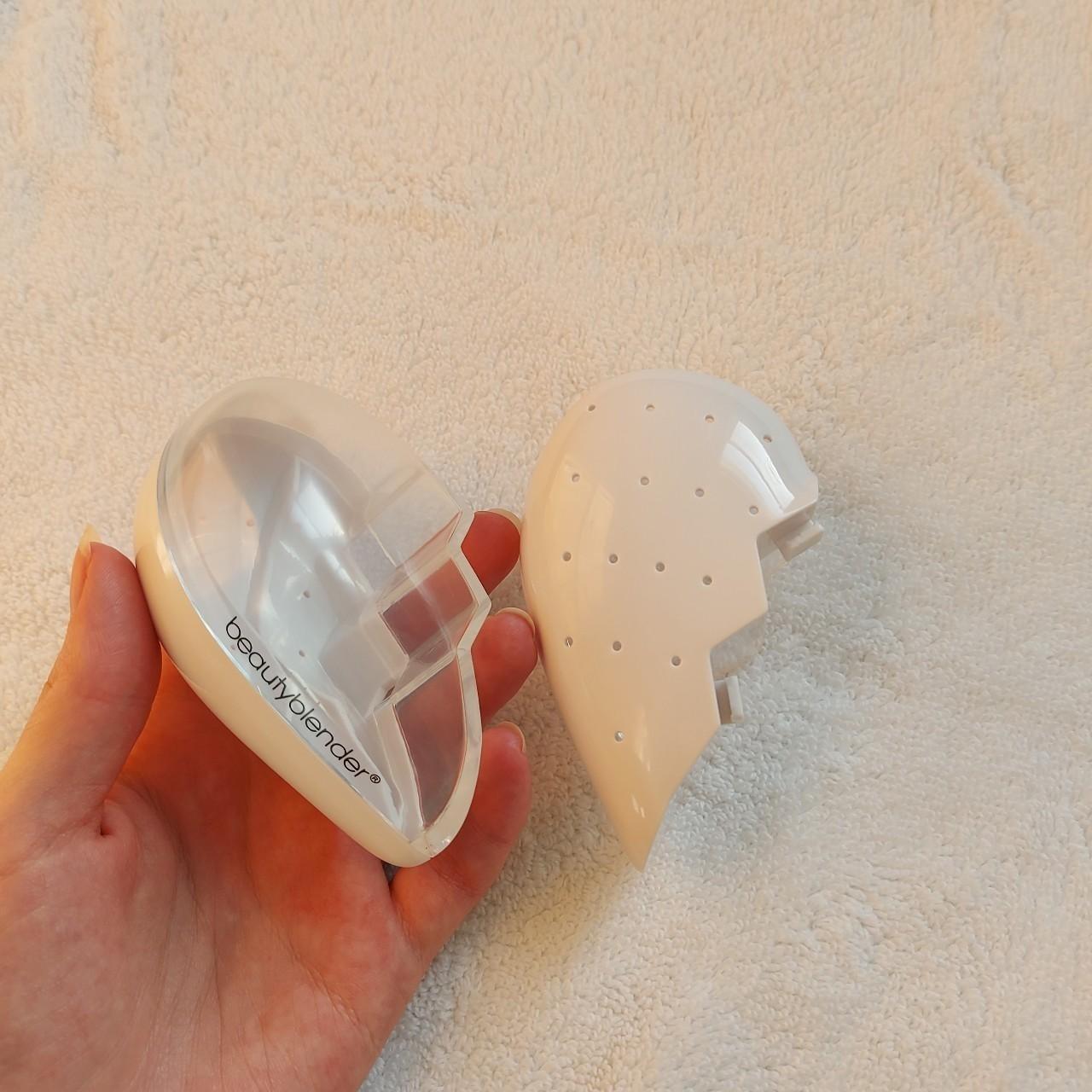 Beautyblender heart shaped blender case! Like new,... Depop
