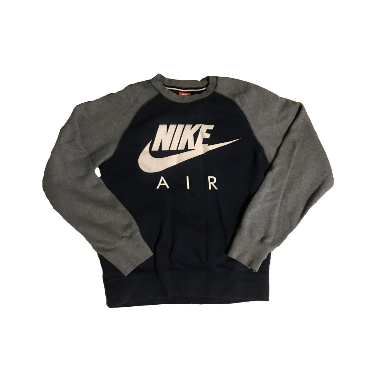 Nike air crewneck jumper. good condition, size... - Depop