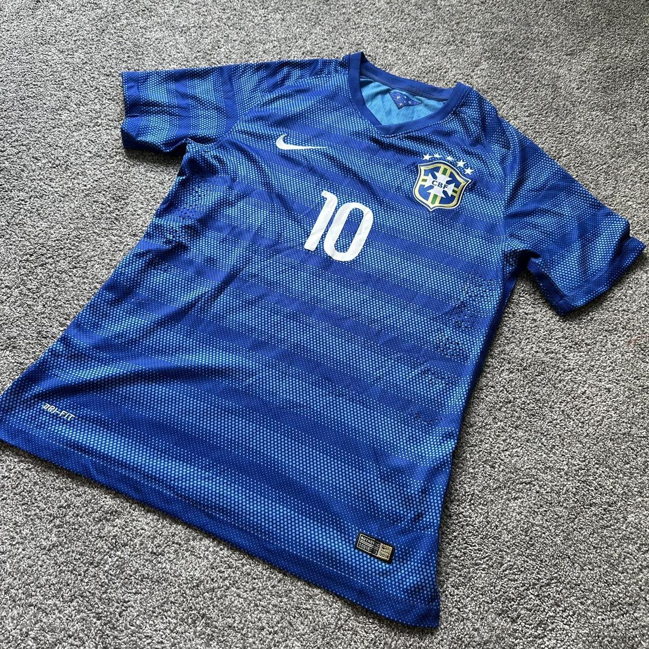 Rare 2014 Nike Brazil Neymar JR Jersey Third Kit. - Depop