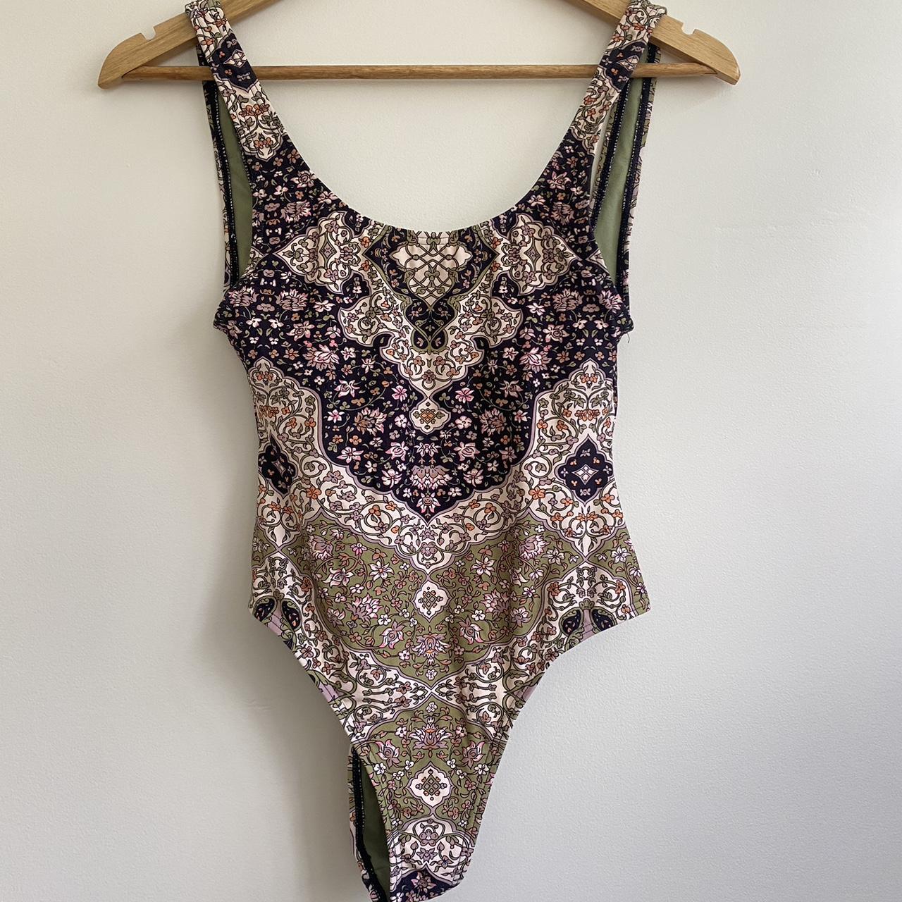 Womens Multi Swimsuit One Piece Depop