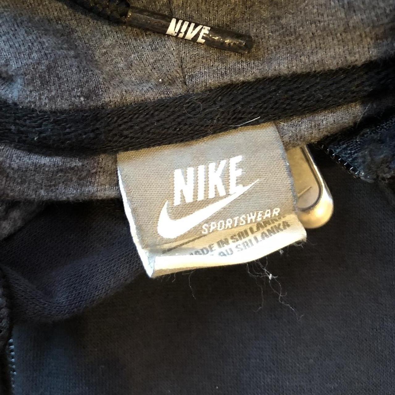 Nike zip up hoodie, size XXL. About ten years old,... - Depop
