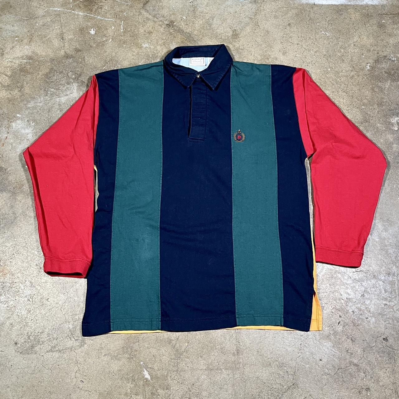 Vintage 90s Polo Sport rugby long sleeve polo - Depop