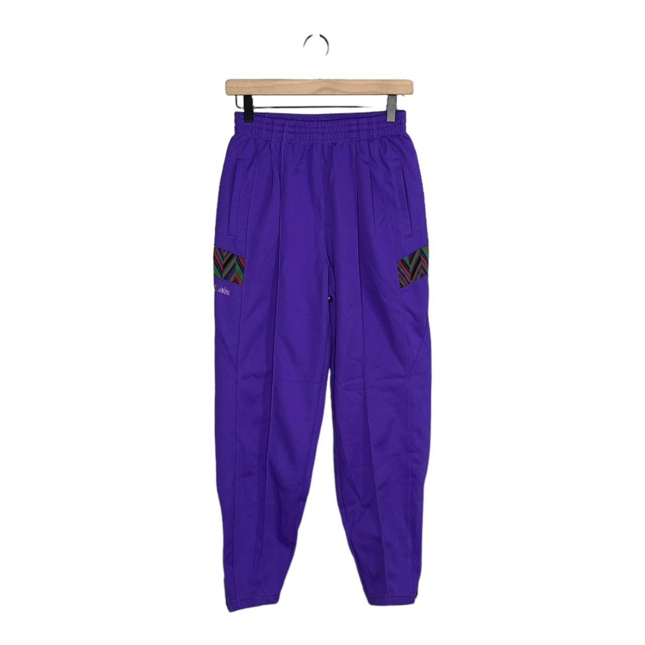 Vintage Track Pants Dark Purple Track Pants Vintage Tracksuit