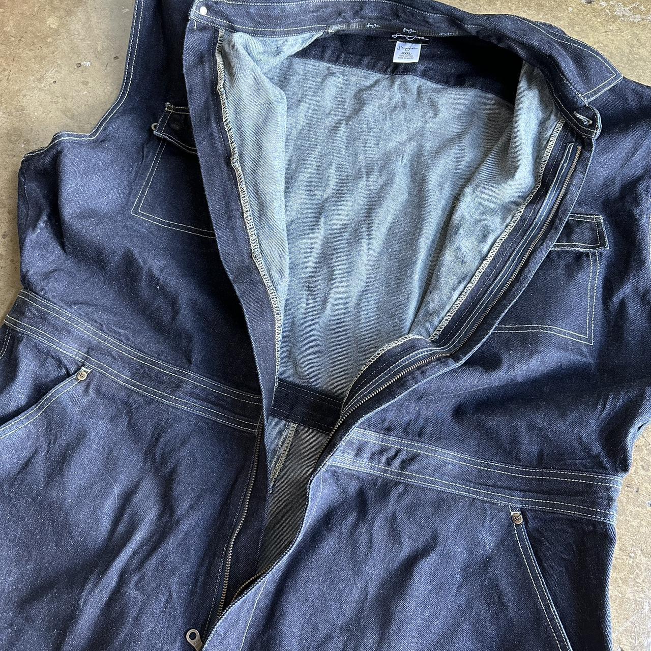 Vintage Y2K Sean John Coveralls Men's 3XL XXXL Blue | Depop