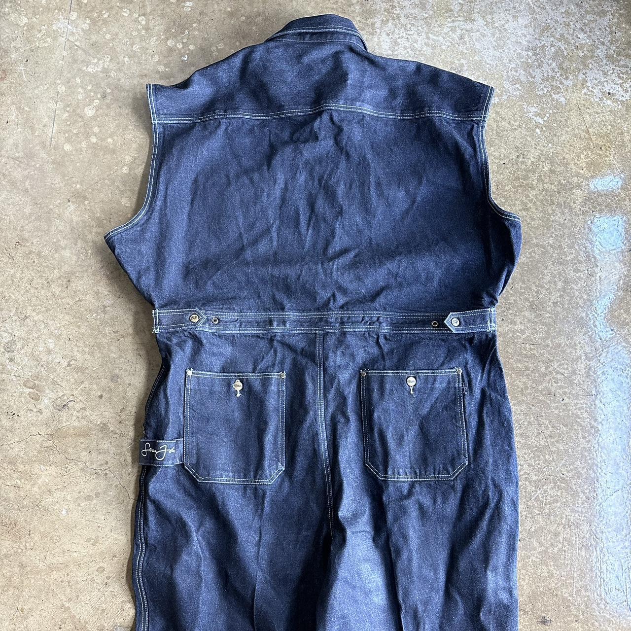 Vintage Y2K Sean John Coveralls Men's 3XL XXXL Blue | Depop