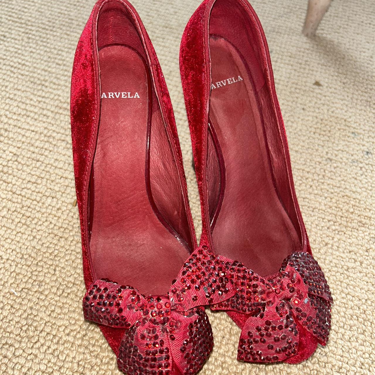 carvela embellished heels