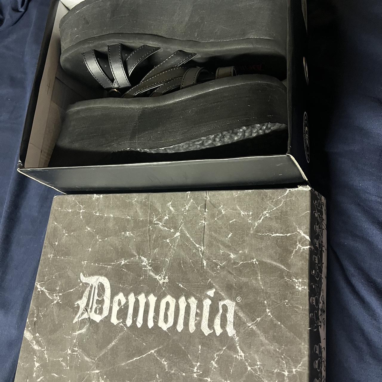Demonia Women's Black Sandals (3)