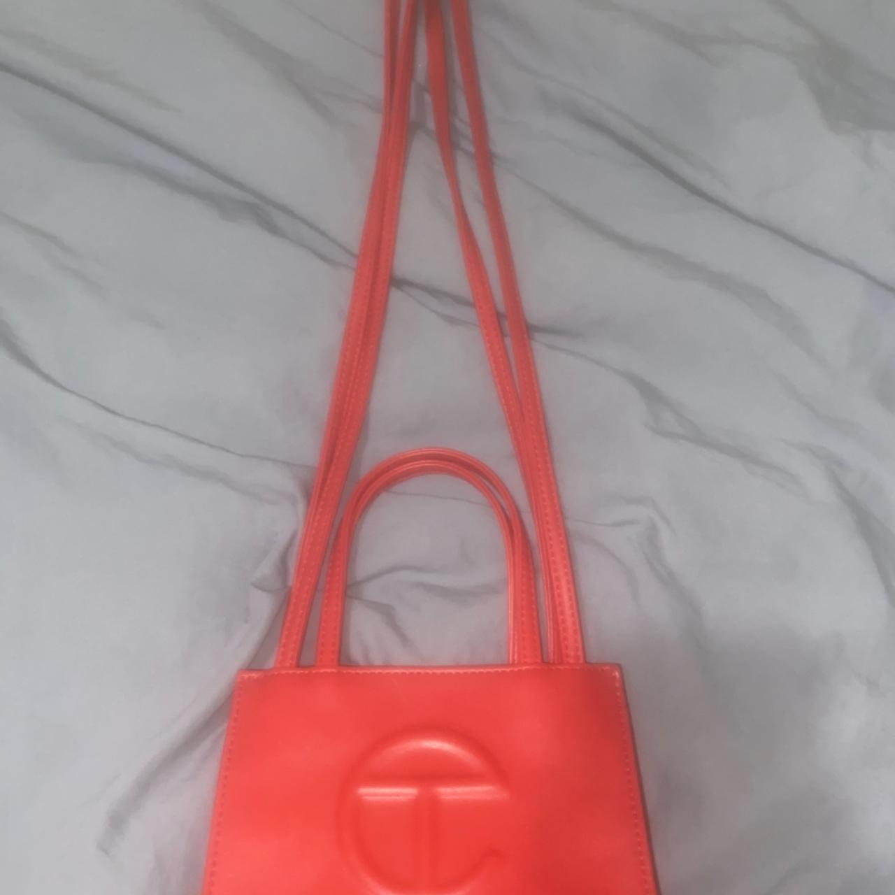 Small telfar bag red Depop