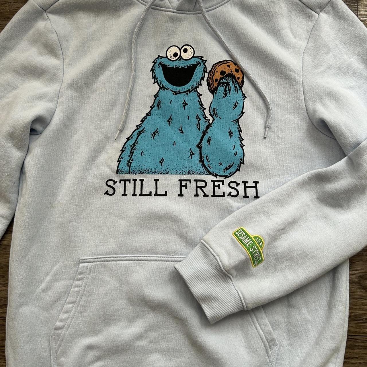 Cookie monster outlet hoodie h&m