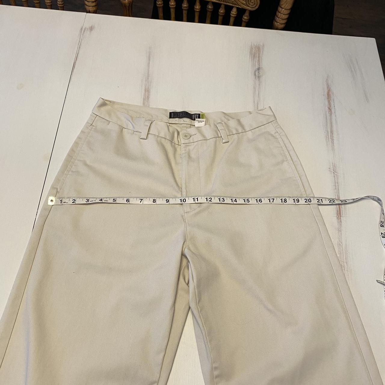 Old Navy Women's Khaki and Cream Trousers Depop