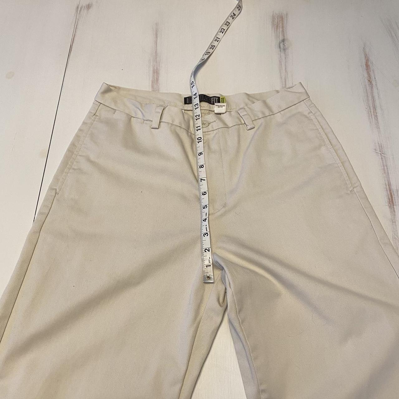 Old Navy Women's Khaki and Cream Trousers Depop