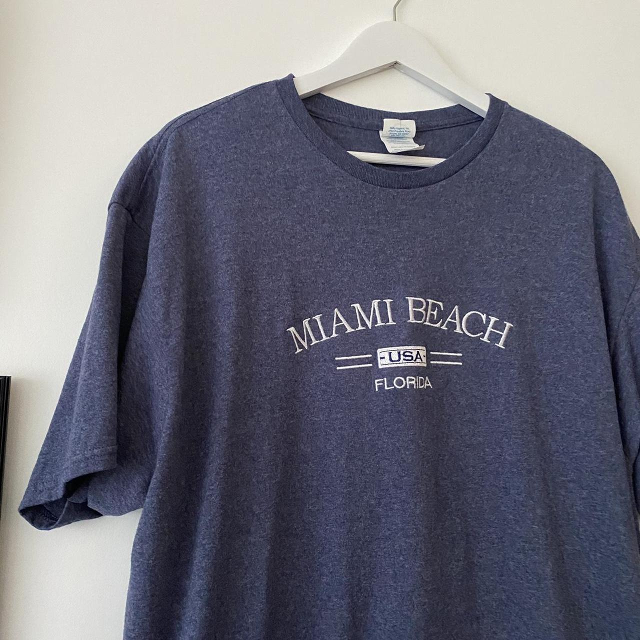  Miami Shirts Womens Oversized Tshirts Vintage Graphic