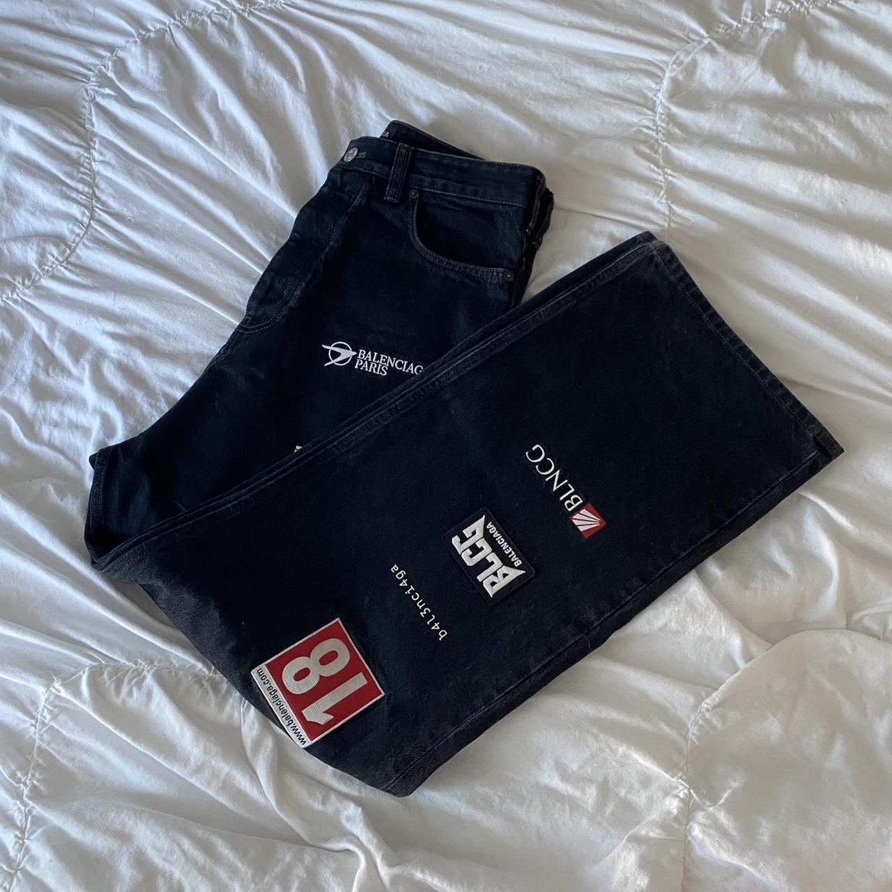 BALENCIAGA Aw21 GAMER BAGGY JEANS, no flaws