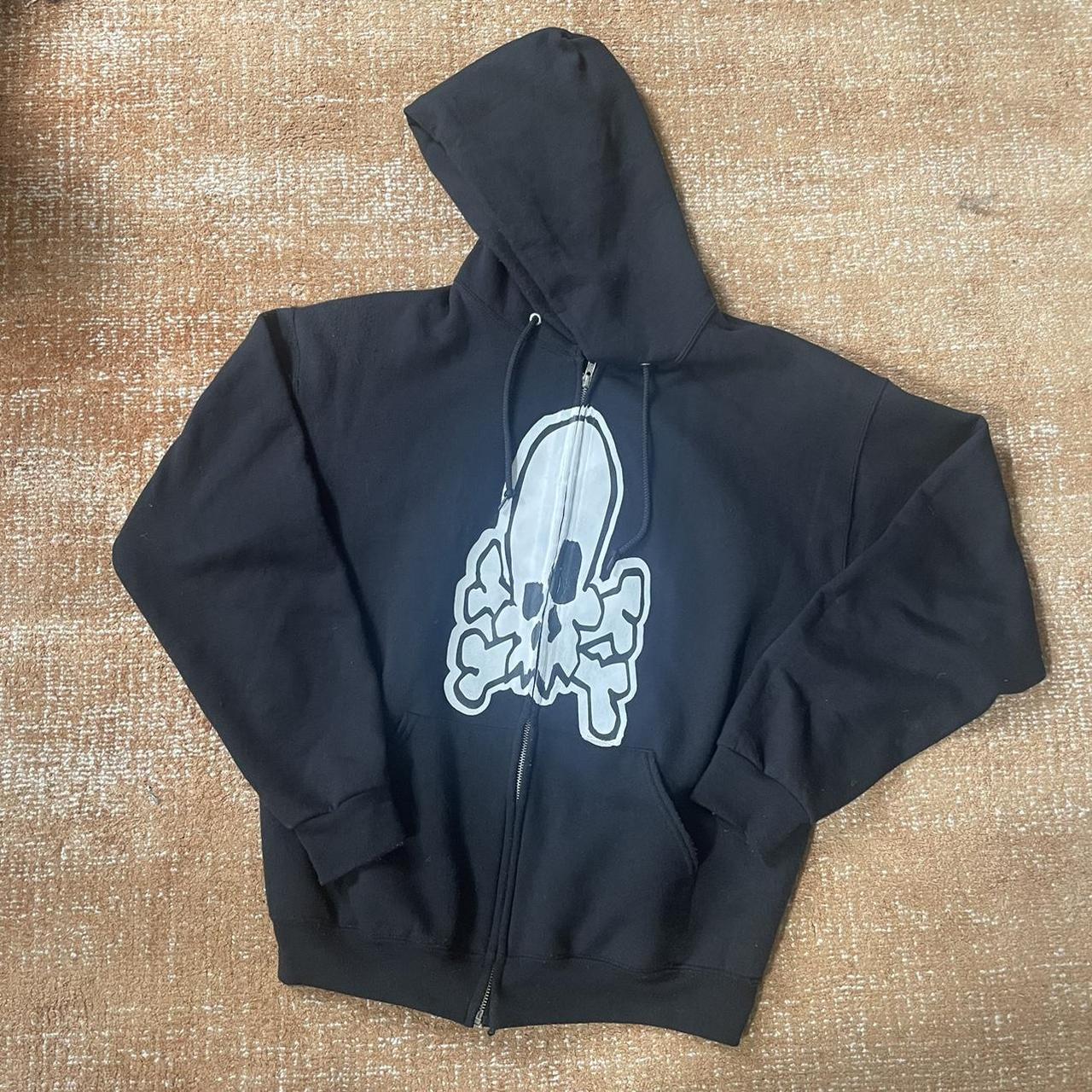 Stunt 365 skull zip up Size L Rare as a zip up,... Depop