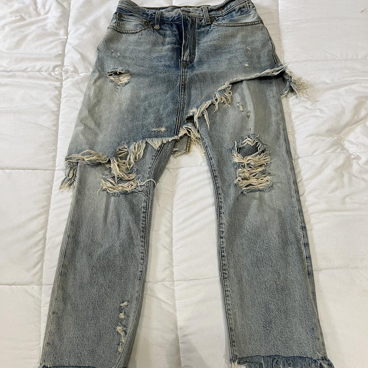 R13 Women's Blue Jeans Depop