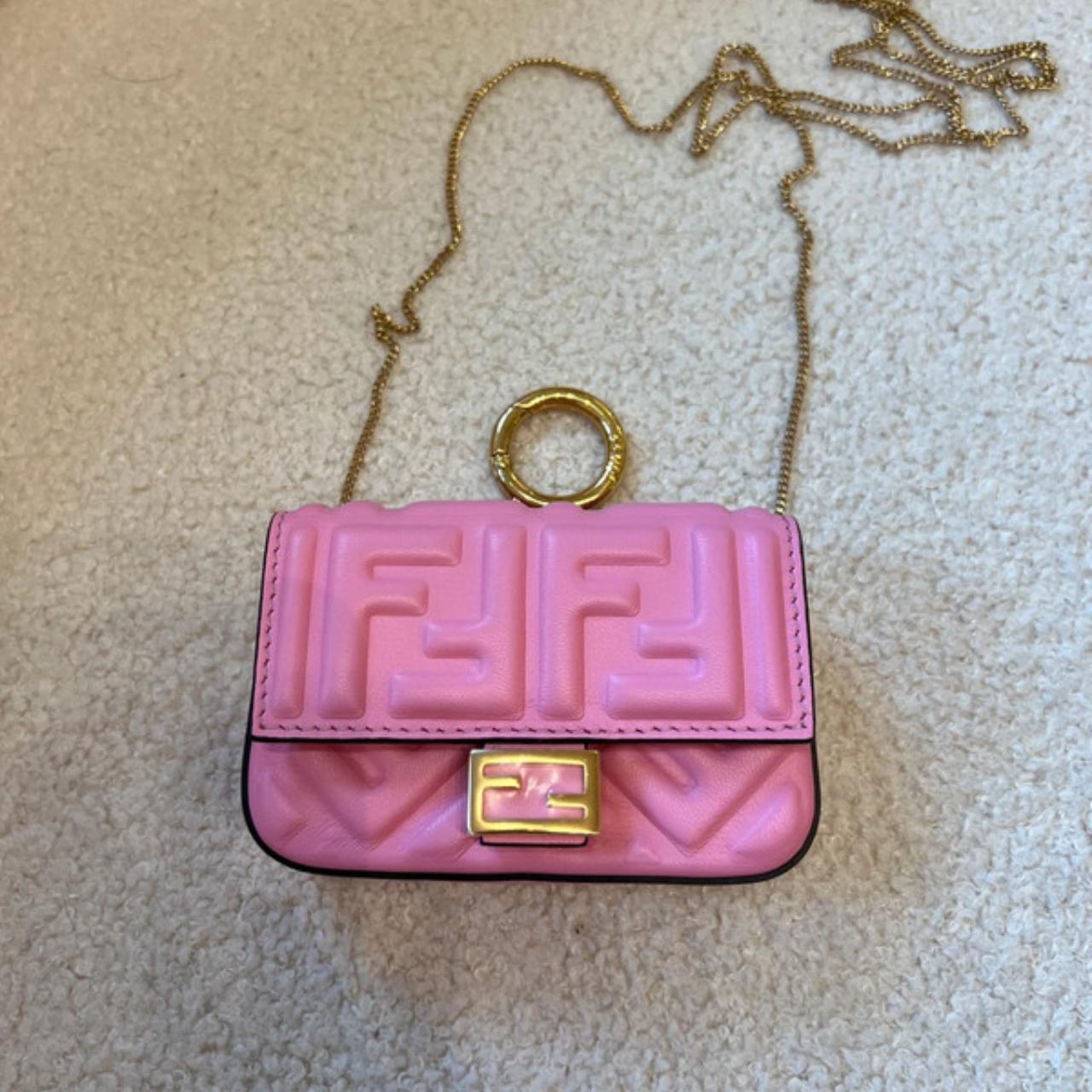 Fendi small pink outlet bag