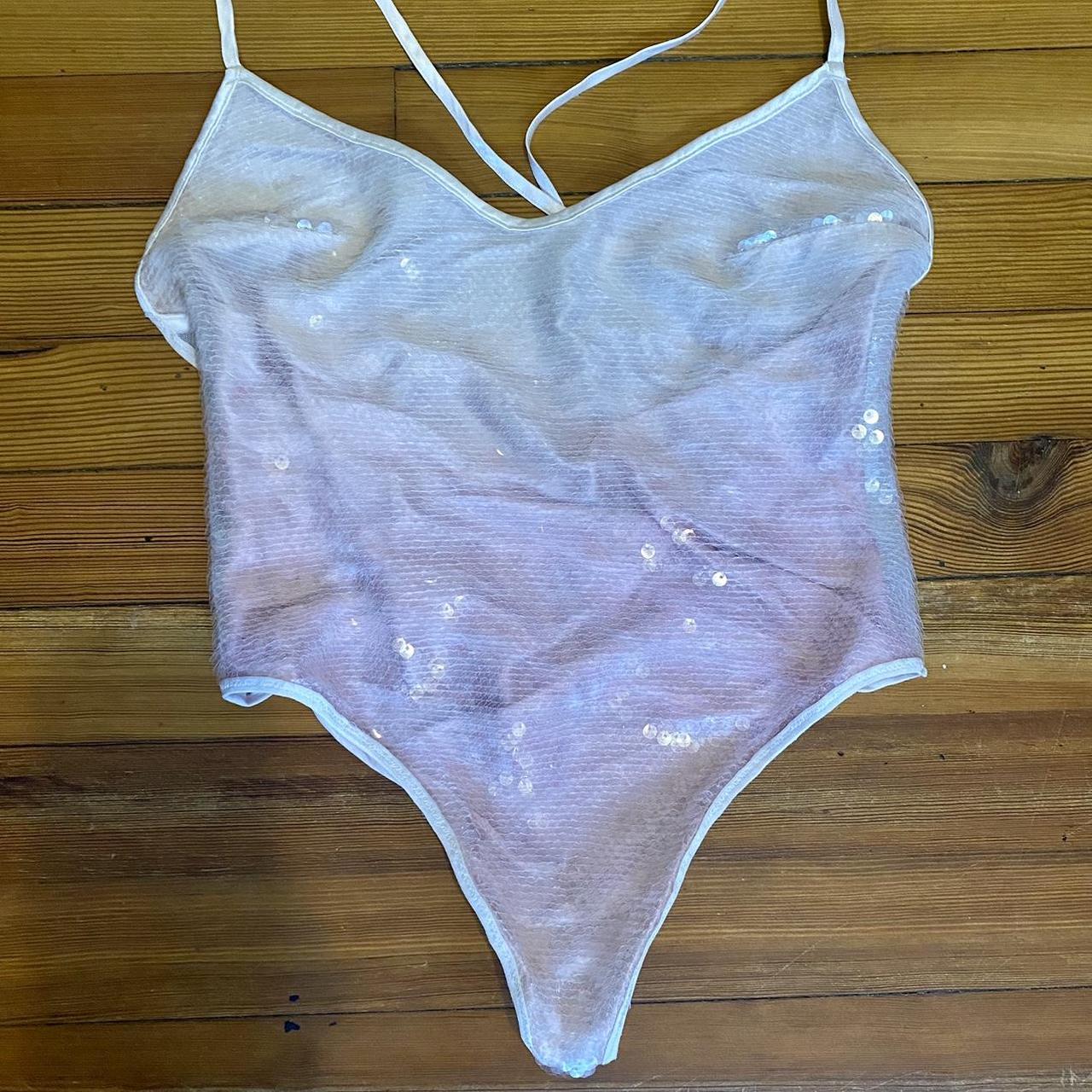 Sequin Pink Bodysuit, Body Stocking