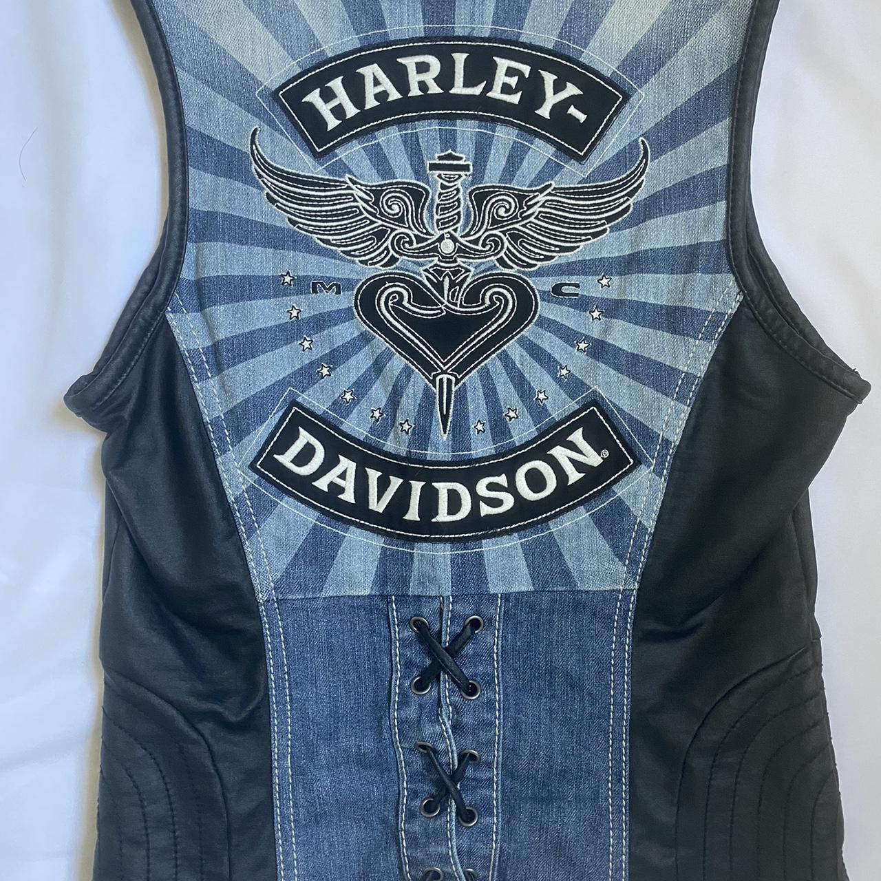 Harley davidson deals womens vest