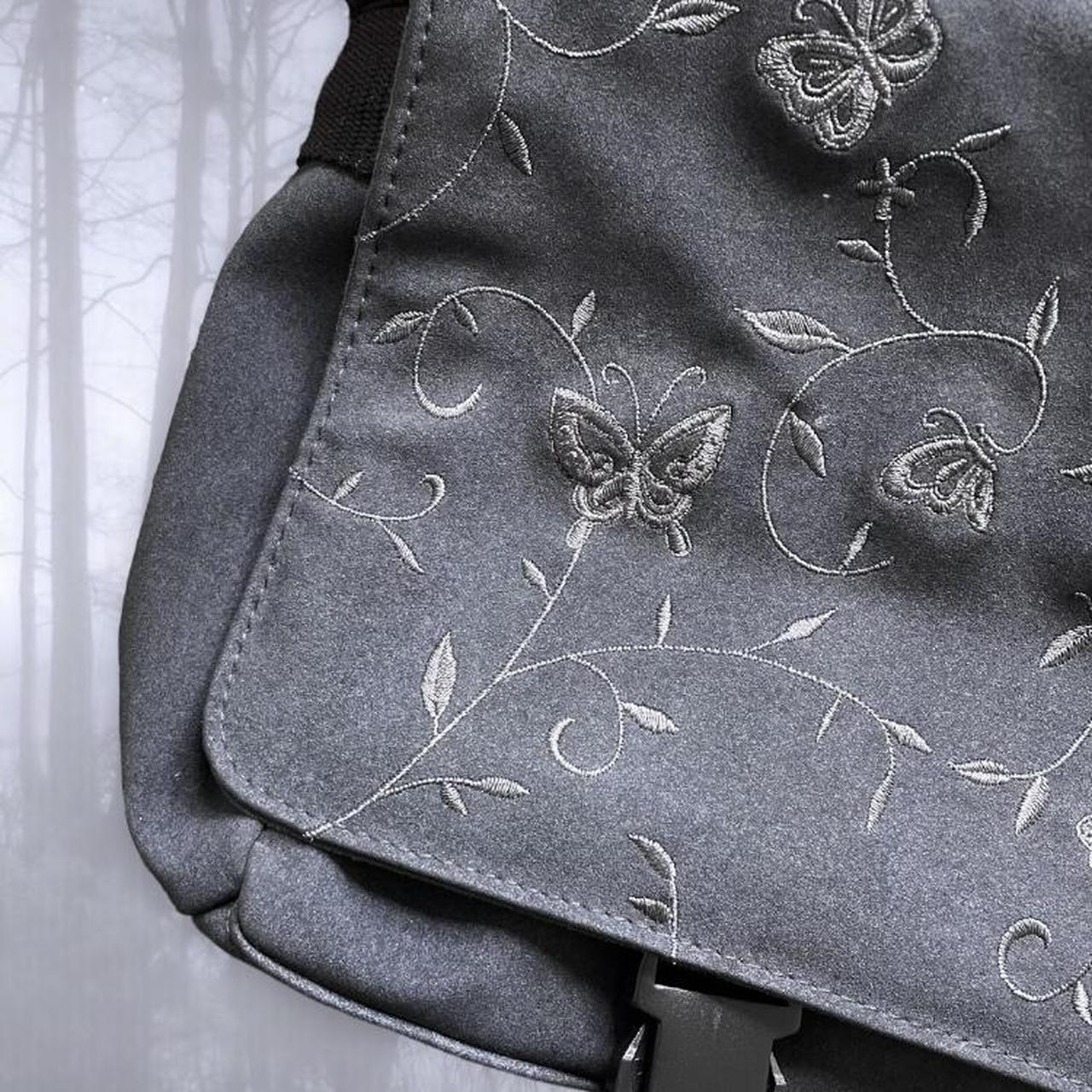 Fairy Grunge Messenger Bag 𓍊𓋼𓍊𓋼𓍊 Y2K dark grey... Depop