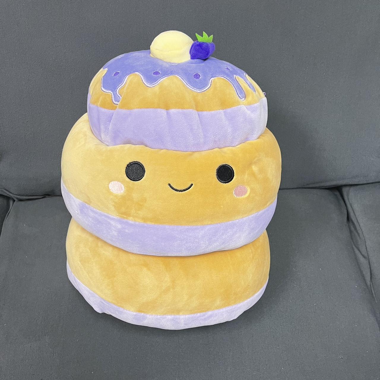 Squishmallows Tan and Blue Stuffedanimals Depop