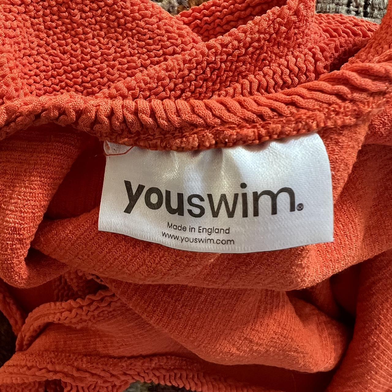 YouSwim Aplomb one piece swimsuit in bright orange... Depop