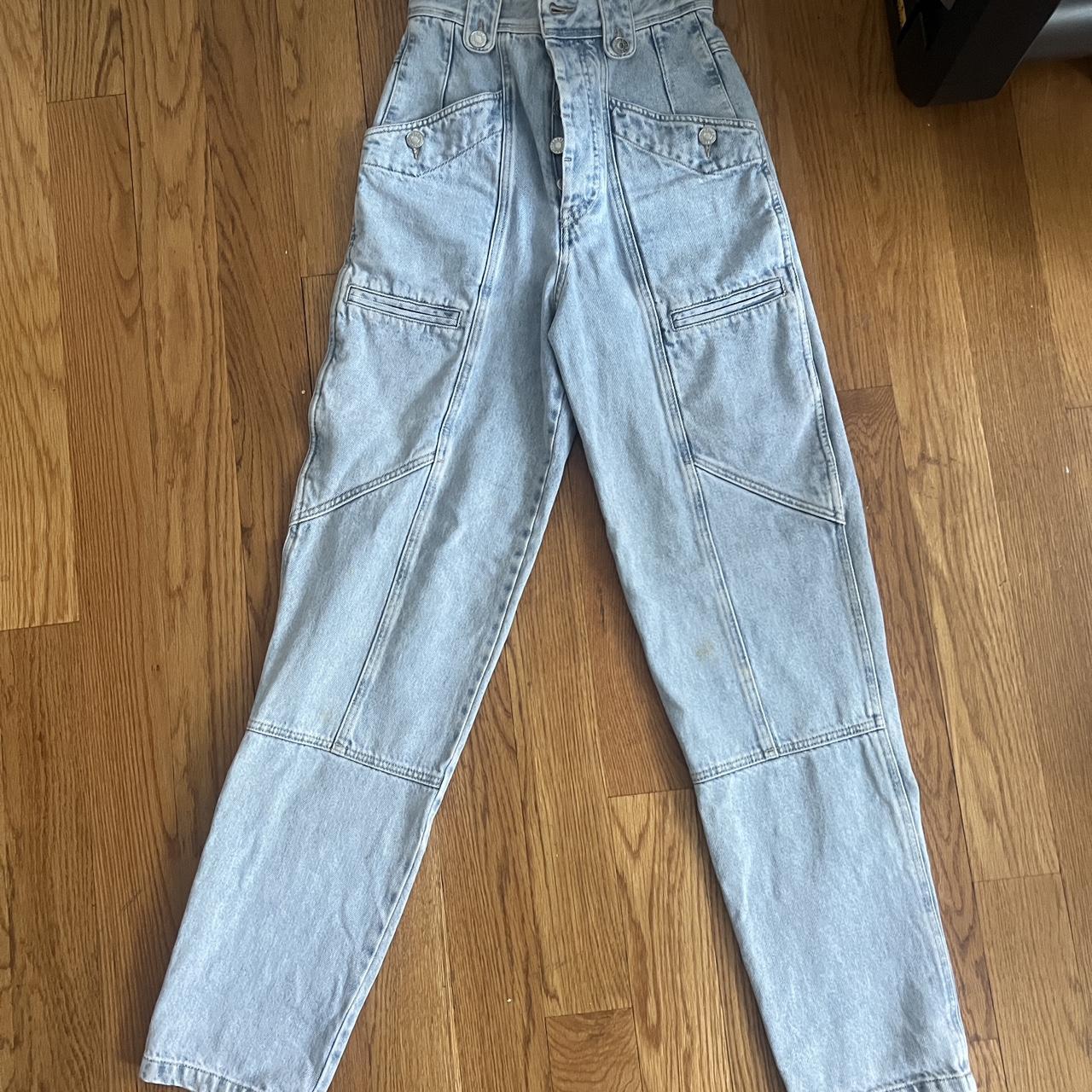 Isabel Marant high waisted light denim. Amazing... - Depop