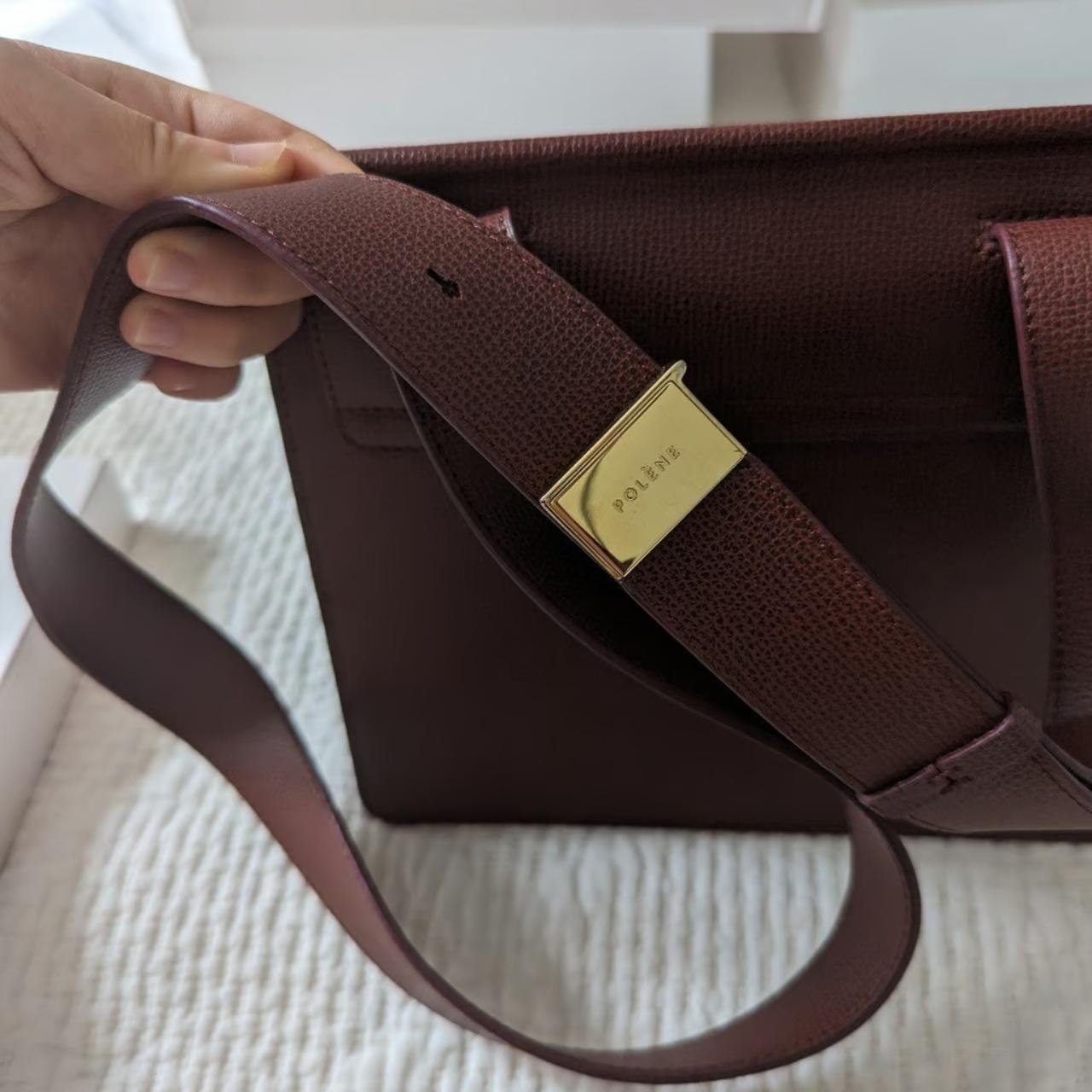 polene Numéro Sept バーガンディ polene Numéro Sept バーガンディ Numéro Sept Mini - Smooth