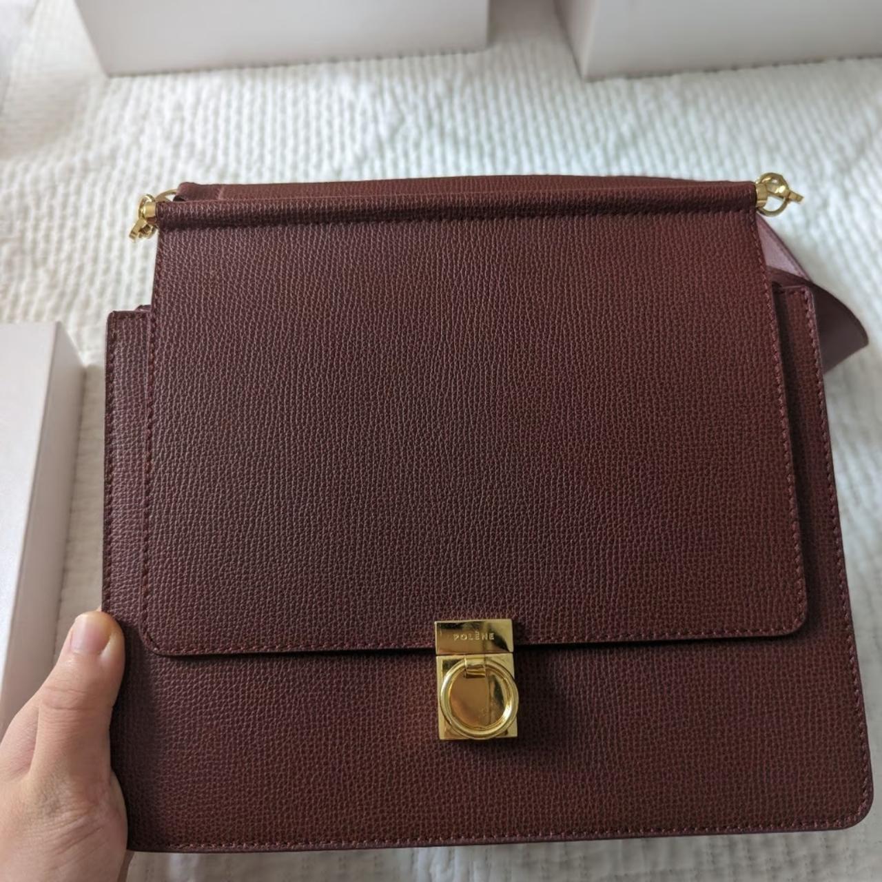polene Numéro Sept バーガンディ Polene Numéro Sept Mini - Smooth Burgundy | Parallel