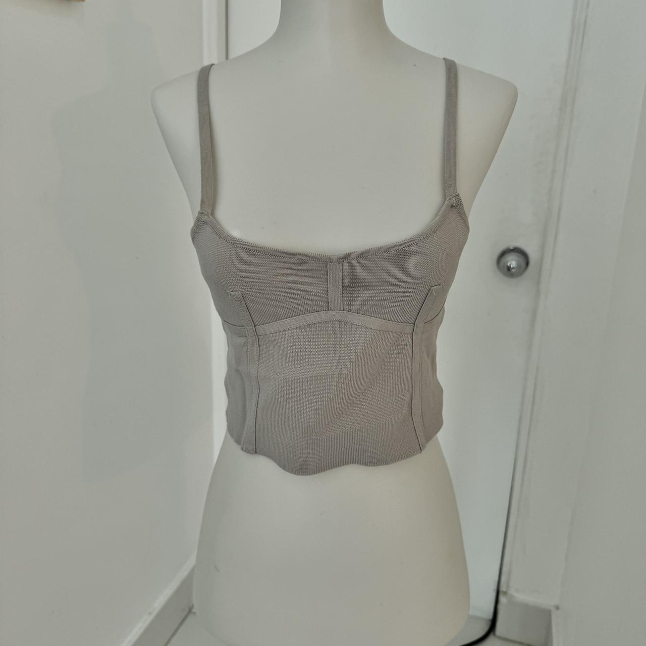 Zara corset top Brand new Size M #zara #dissh - Depop