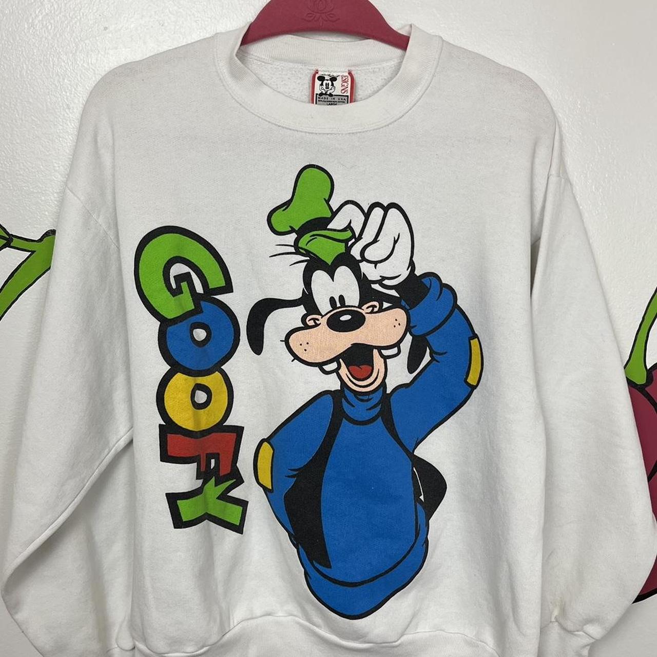 Disney sale goofy sweatshirt