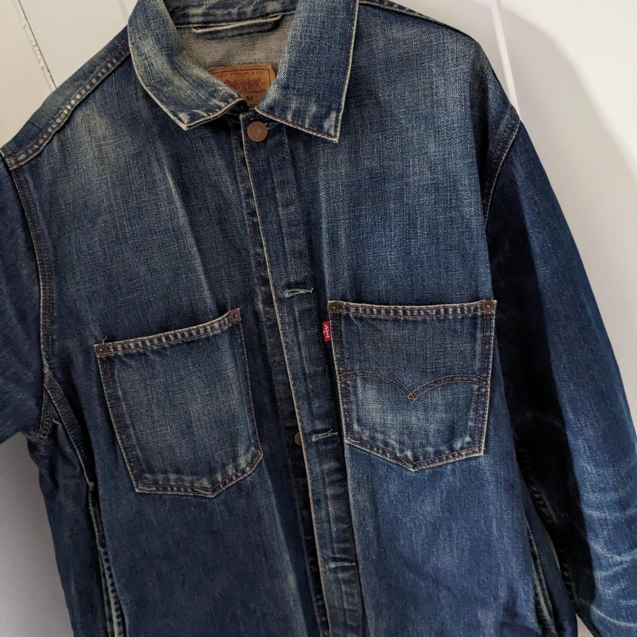 Authentic retro Levi's Denim jacket. Really good... - Depop