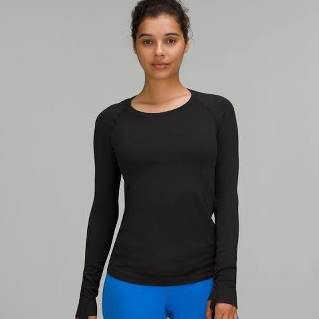 Lululemon black long sleeve top. CAD8. Hip length....