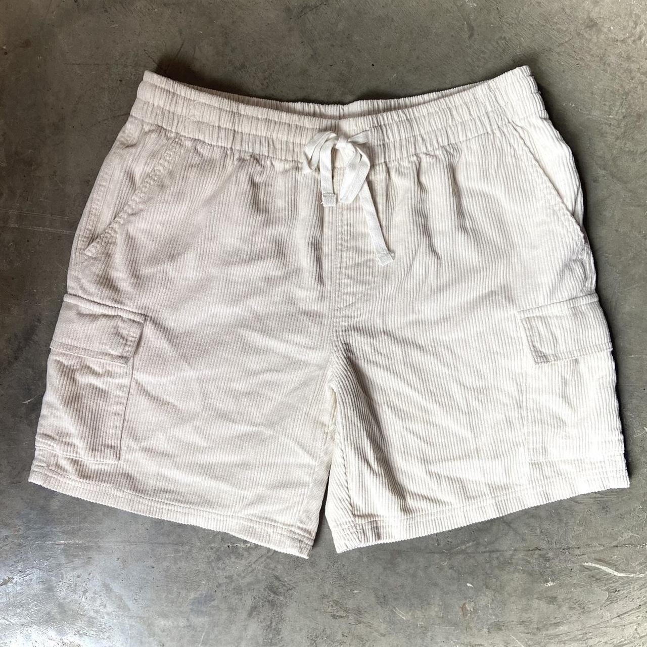 Urban outfitters corduroy cargo shorts -No tag... - Depop