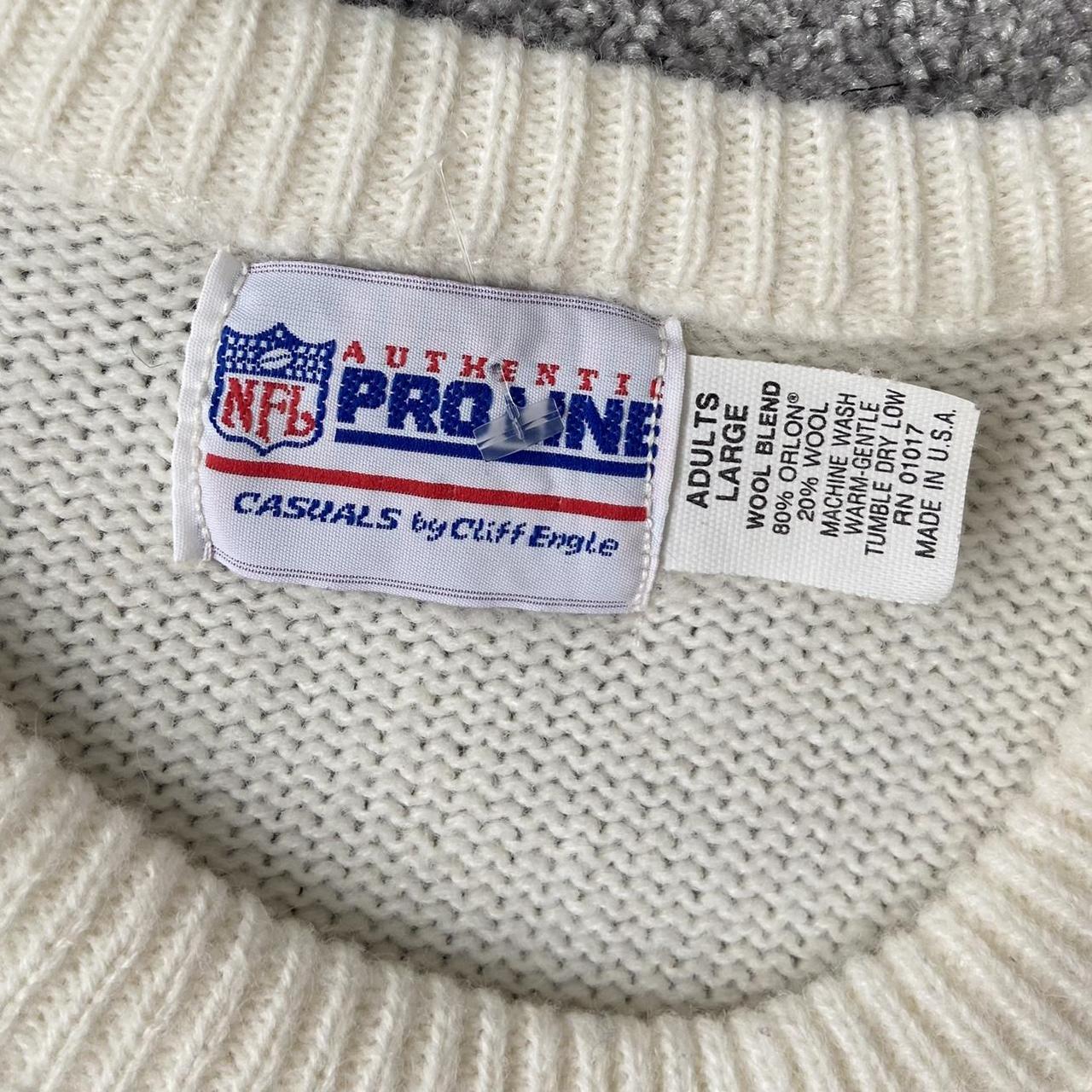 Cliff Engle NFL Proline New England Patriots Sweater in Blue