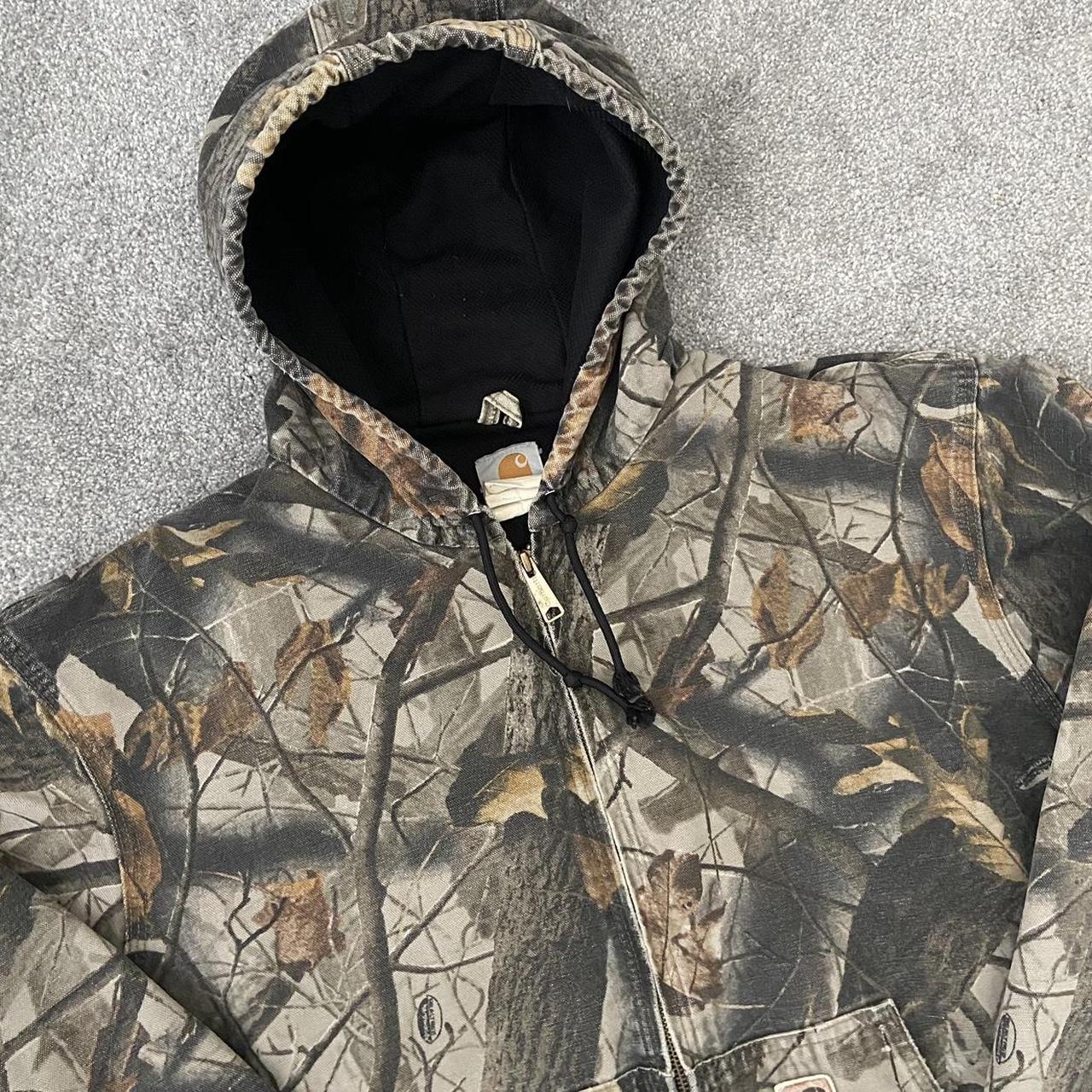 Carhartt hot sale camouflage jacket