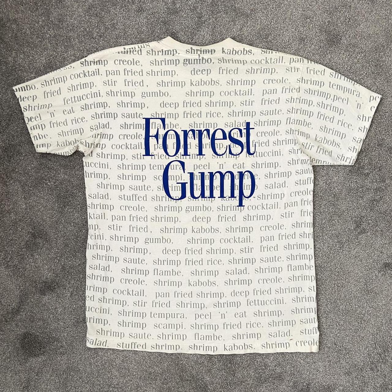 Vintage 90s Forrest Gump movie promo bubba gump all... - Depop