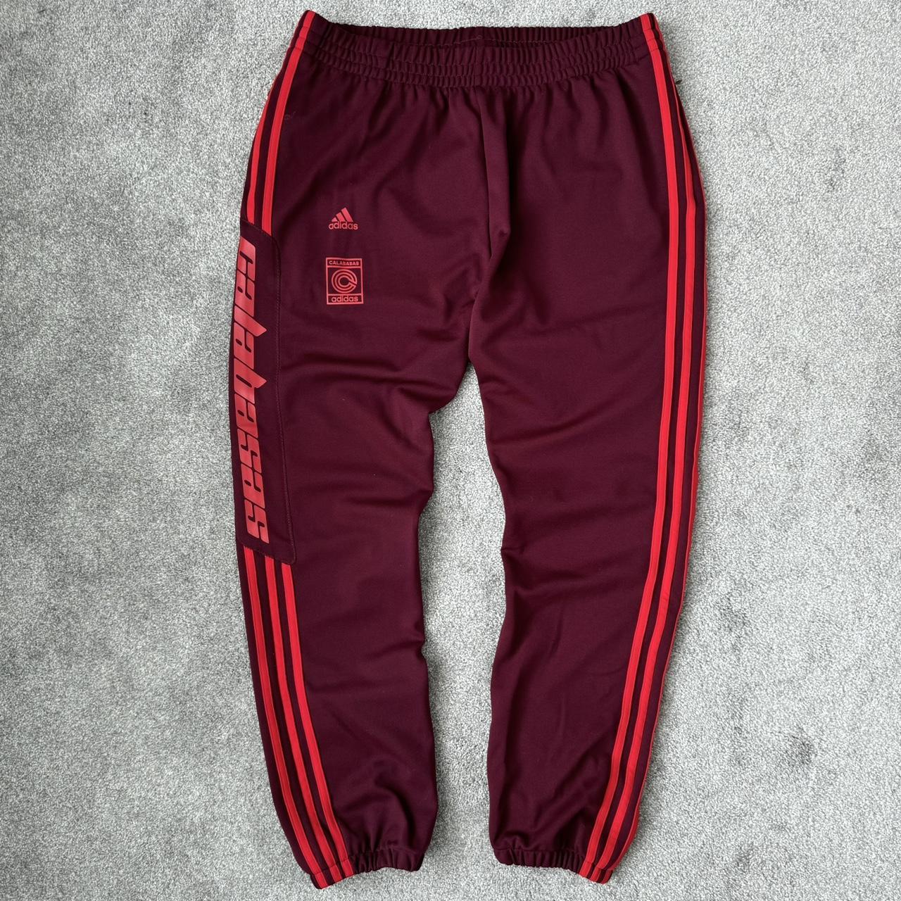 Adidas Yeezy calabasas track pants cuffed bottom. Depop