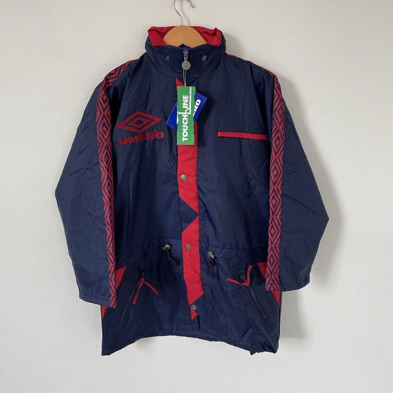 Umbro managers clearance coat 90s