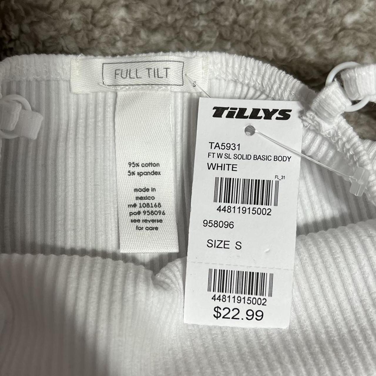 Tillys Women's White Bodysuit (3)