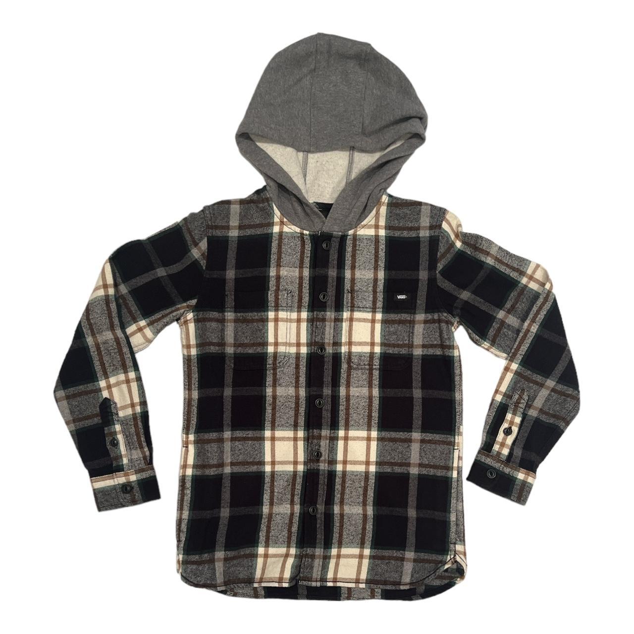 Vans discount flannel hoodie